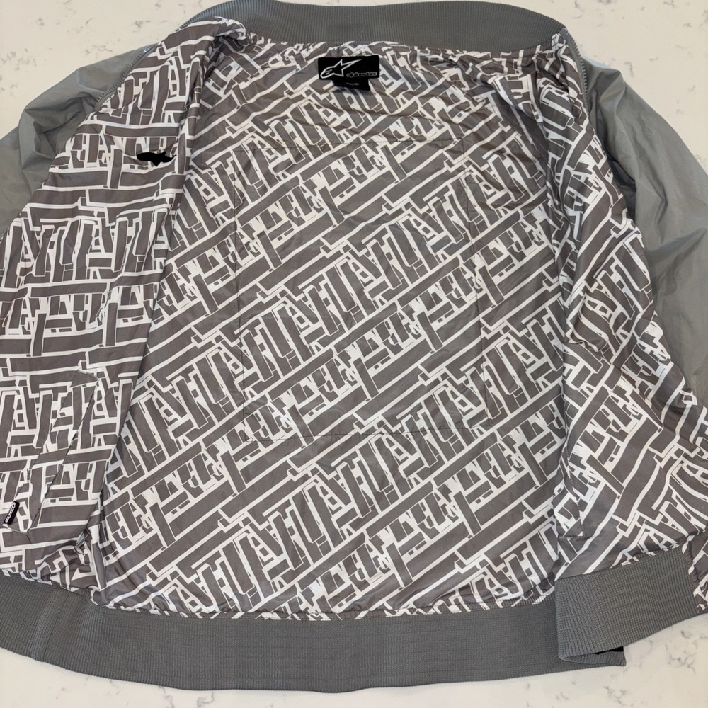 Smashing Pumpkins X AlpineStars Nylon Bomber Jacket Concert Aug. 19th 2008 SZ LG - Picture 9 of 11